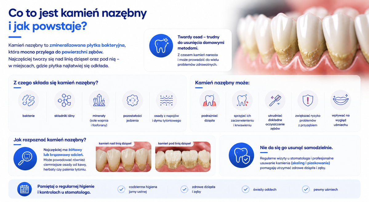Co to jest kamień nazębny
